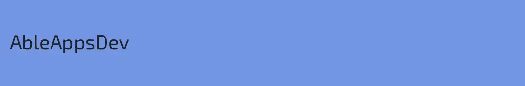 AbleAppsDev