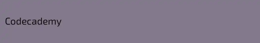 Codecademy