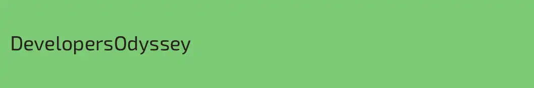 DevelopersOdyssey