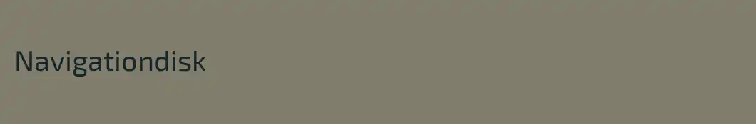 Navigationdisk
