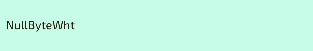 NullByteWht