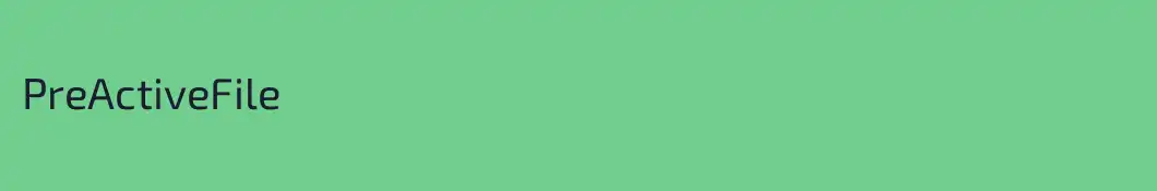 PreActiveFile