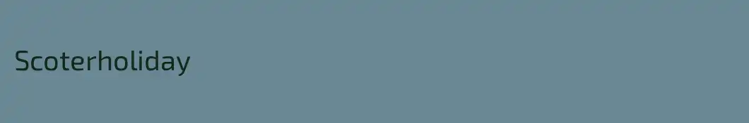 Scoterholiday
