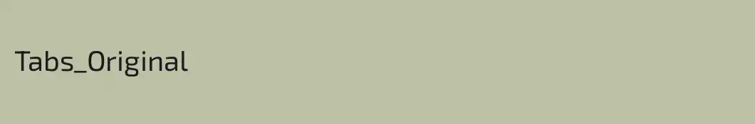 Tabs_Original