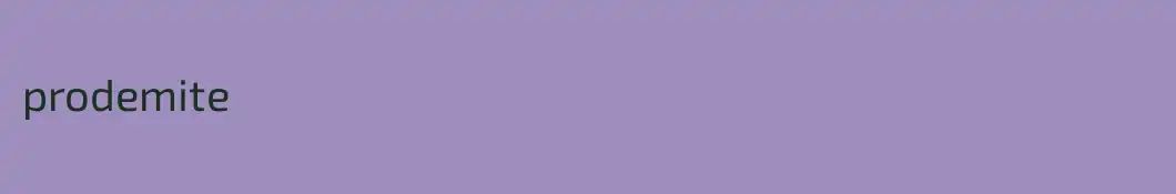 prodemite