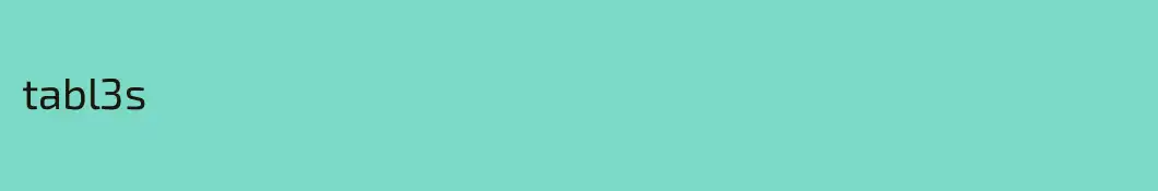 tabl3s