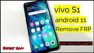 Vivo S1 Android 11 Google Account Unlock FRP Bypass New Security patch Update Vivo S1 FRP Without Pc