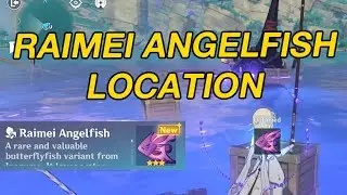 Raimei Angelfish Location - Genshin Impact