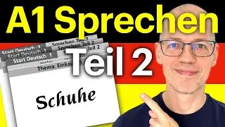 A1 Speaking Exam Part 2. Learn German.