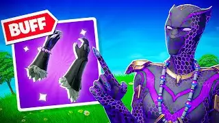 Fortnite Buffed Shuri's Black Panther Claws (New Fortnite Update)