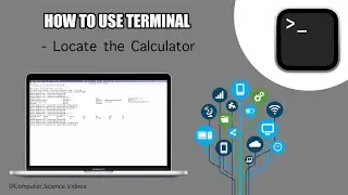 Use this TERMINAL COMMAND to Open the Calculator Application Using a Mac - Basic Tutorial | New