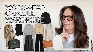 HOW TO BUILD A 10 ITEM CAPSULE WORKWEAR WARDROBE | Chic & professional workwear basics for Spring