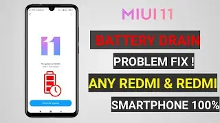 MIUI 11 Battery Drain Problem Fix ! || How to Solve Battery Drain Problem 2020.