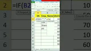 #msexcel excel main serial number kaise likhenge||tips and tricks||#viral #short#GK_YT|#magic