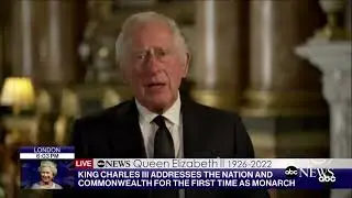 King Charles III addresses UK and commonwealth