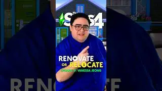 Will Vanessa Jeong Love It or List It?! Renovate or Relocate Ep.9 #TheSims4 #shorts