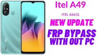 Itel A49 Frp Bypass || Google Account Remove ||  New Security || Without Pc || 100 % Working #2023