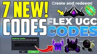 ⚠️NEW CODES!!⚠️ ALL WORKING CODES FOR FLEX UGC IN SEPTEMBER 2024 - ROBLOX FLEX UGC CODES