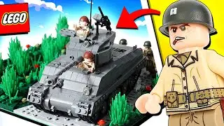 I built a WW2 LEGO TANK ARMY... and YOU CAN TOO!