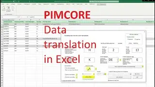 Excel Translation Tool DeepL PIMCORE Excel-Text-Translator mass data translation Excel