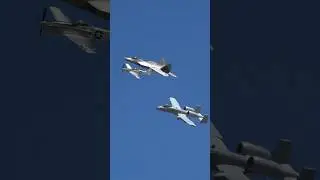 【三沢でも見たい！】F-22とA-10の編隊飛行！今年の三沢は両機種参加予定、この編隊はさすがにやらないか！？さらにP-51の先導なんて贅沢すぎる！