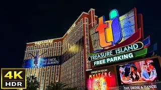 Treasure Island Las Vegas Walk - April 2024 - Las Vegas Strip