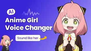 Anime Girl Voice Changer | How to sound like Anya using HitPaw Voice Changer