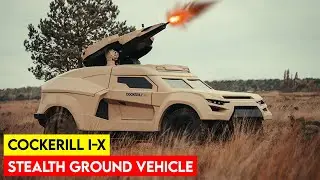 Futuristic Armored Vehicle Capable of 200 Km/Hour - Cockerill i-X