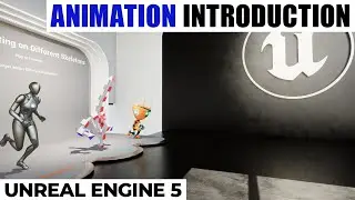 Animation Full introduction in unreal engine 5 with content example