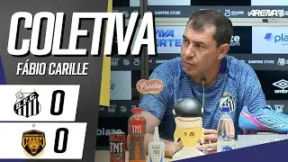 COLETIVA FÁBIO CARILLE | AO VIVO | Santos x Amazonas - Brasileirão Série B 2024