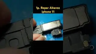 como reparar Altavoz de iphone 11