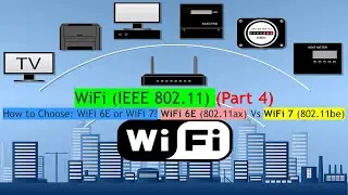 Wifi Part 4. 802.11ax (WiFi 6 & WiFi 6E) Vs 802.11be (WiFi 7) – What’s the Difference?