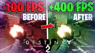 DESTINY 2 Season 12 Low End PC | Lag Fix | +400 FPS | Ultimate DESTINY 2 FPS Boost Guide 2021