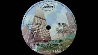 Yarbrough & Peoples - Don't Stop The Music (Dj ''S'' Mastermix ''1'' Exclusive)