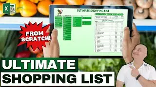 The Shopping List Hack In Excel Changes Everything + FREE DOWNLOAD