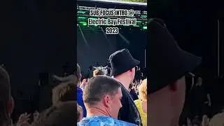 Dj Sub Focus Intro | Electric Bay Festival 2023 #dnb #subfocus #electricbayfestival2023 #festival