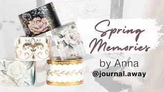 Spring Memories Washi Tape Set by @journal.away // the Artist's Design Process & Story