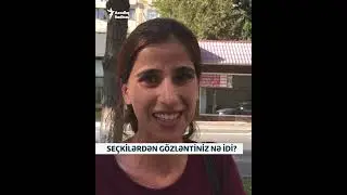 "Hansı deputatın üstünə gedəsən?" - Bakıda sorğu #shorts #shortvideo