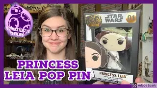 Star Wars Funko POP Pin: Princess Leia Review