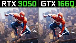 RTX 3050 vs GTX 1660 SUPER in 7 Games