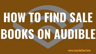 How to Find Sale Books on Audible