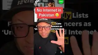 No Internet in Pakistan 😢