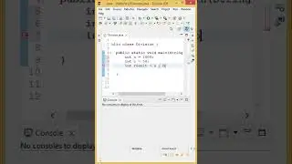 Division in Java