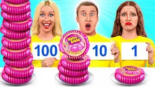 100 Слоев еды Челлендж c Mega DO Challenge