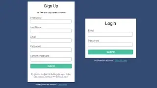 How to create Sign up & Login form with HTML and CSS | Easy tutorial | By Code Info