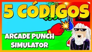 ✅5 CÓDIGOS de 🕹️ARCADE PUNCH SIMULATOR 🕹️ Roblox 2024 🕹️ EMiLiOR