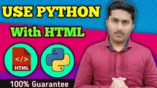 Link Python With HTML | Python Script in Html | Pyscript Use with html