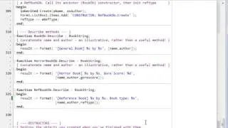 Learning Pascal x27 How to create a class hierarchy