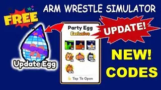 *NEW* ALL WORKING ARM WRESTLE SIMULATOR UPDATE CODES 2024 TODAY