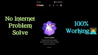 Solution, YouTube vanced not working, no internet connection, easy steps #youtube